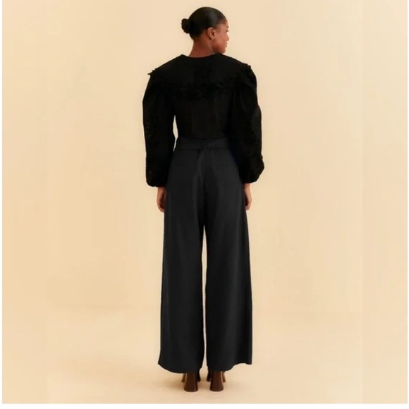 FARM Rio Elegant Black Tailored Pants - Picture 5 of 8